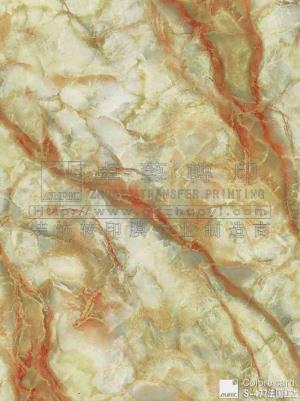 大理石紋轉印膜-S477法國紅龍